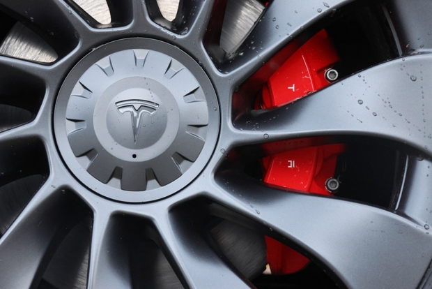 Freins d'un Tesla Model Y